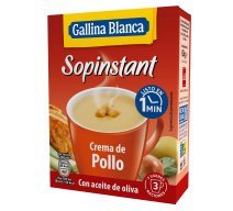SOPISTANT CREMA DE POLLO GALLINA BLANCA 63gr