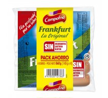 SALCHICHA FRANKFURT CAMPOFRIO PACK 4 560gr
