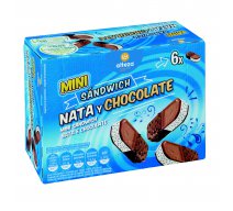 MINI SANDWICH NATA Y CHOCOLATE ALTEZA PACK 6x85ml
