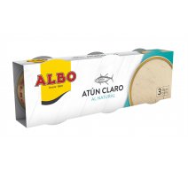ATUN CLARO NATURAL ALBO 3x65gr