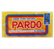 JABON ROPA MANO PURO CON GLICERINA PASTILLA PARDO AMARILLO PACK-3x250gr